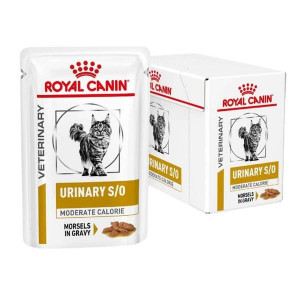 ROYAL CANIN VHN CAT URINARY S/O MODERATE CALORIE GRAVY konservi kaķiem mērcē 85g